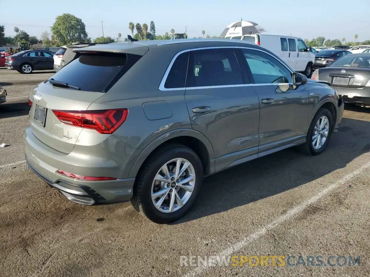 3 fotografías del automóvil dañado WA1DECF39N1072686 AUDI Q3 2022