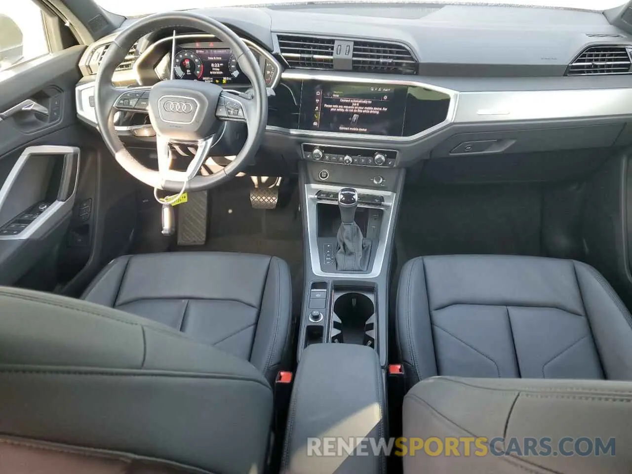8 fotografías del automóvil dañado WA1DECF39N1072686 AUDI Q3 2022