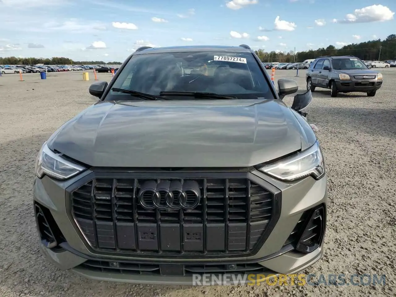 5 fotografías del automóvil dañado WA1EECF30N1033957 AUDI Q3 2022