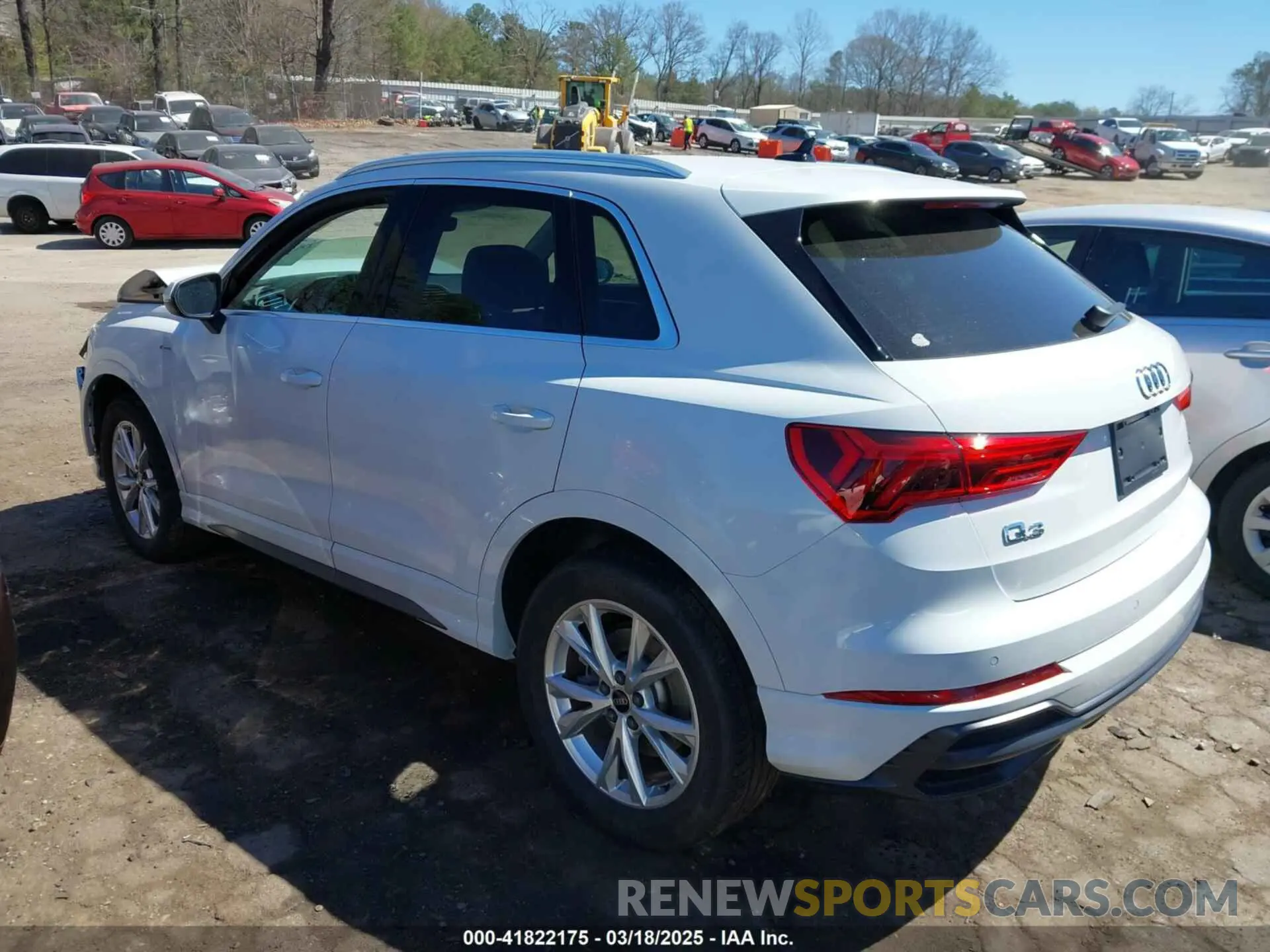 3 fotografías del automóvil dañado WA1EECF30N1126400 AUDI Q3 2022