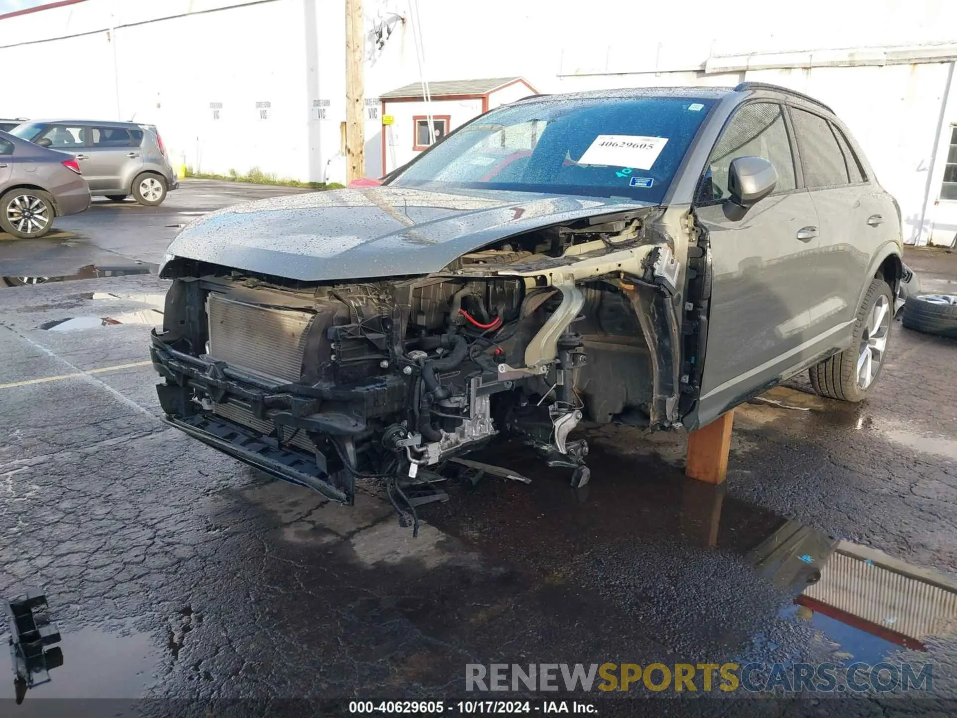 6 fotografías del automóvil dañado WA1EECF30N1139910 AUDI Q3 2022
