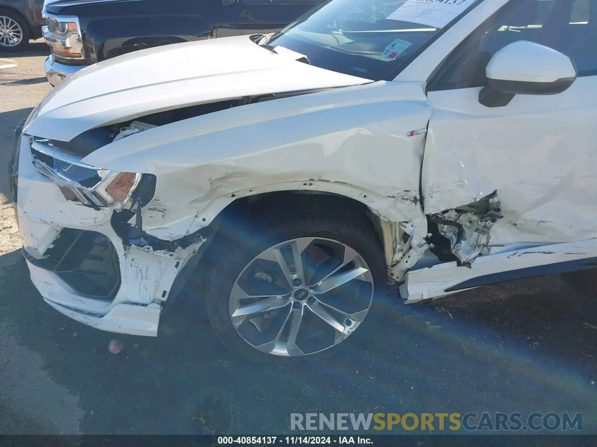 6 fotografías del automóvil dañado WA1EECF31N1003978 AUDI Q3 2022