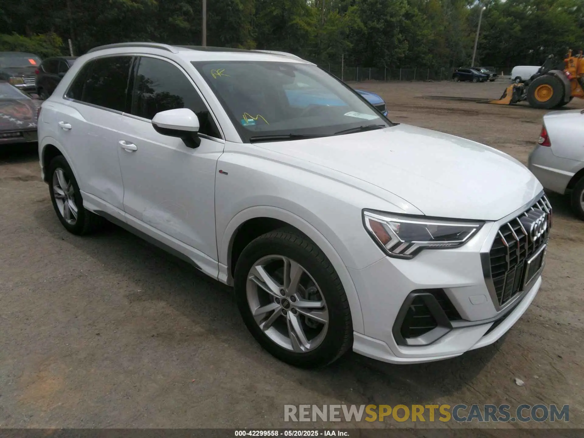 1 fotografías del automóvil dañado WA1EECF31N1045258 AUDI Q3 2022