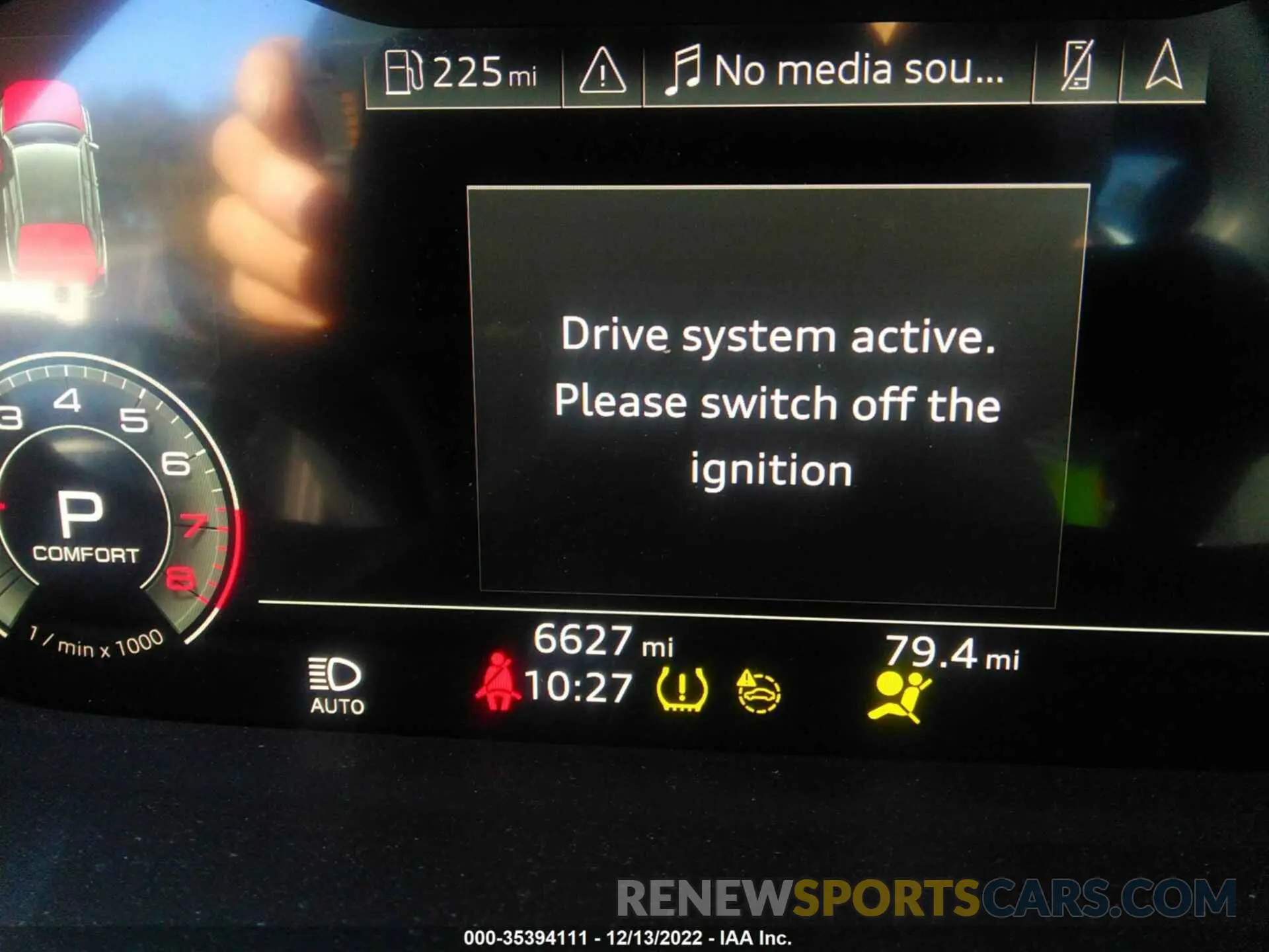 7 fotografías del automóvil dañado WA1EECF31N1137275 AUDI Q3 2022