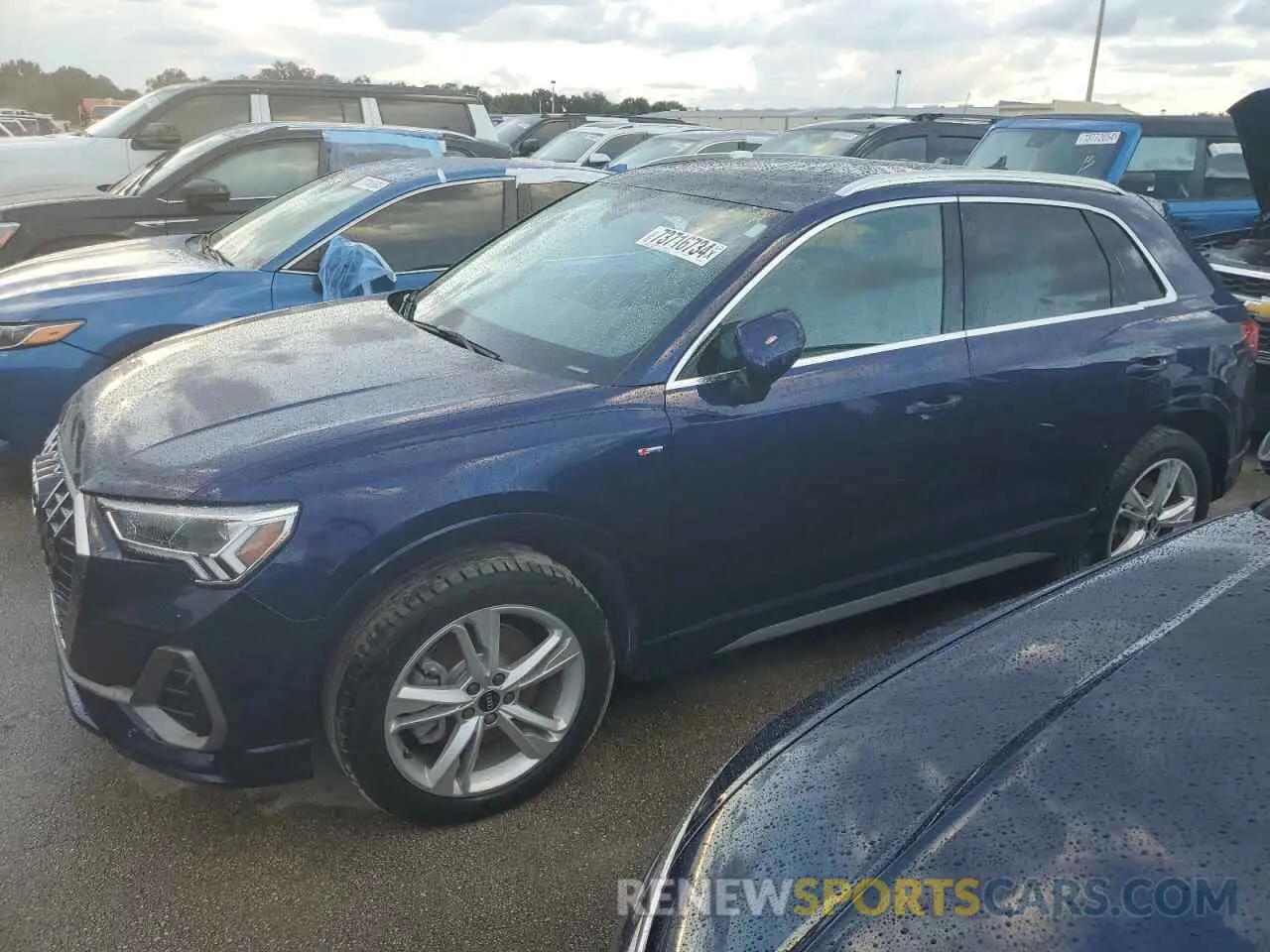 1 fotografías del automóvil dañado WA1EECF31N1148776 AUDI Q3 2022