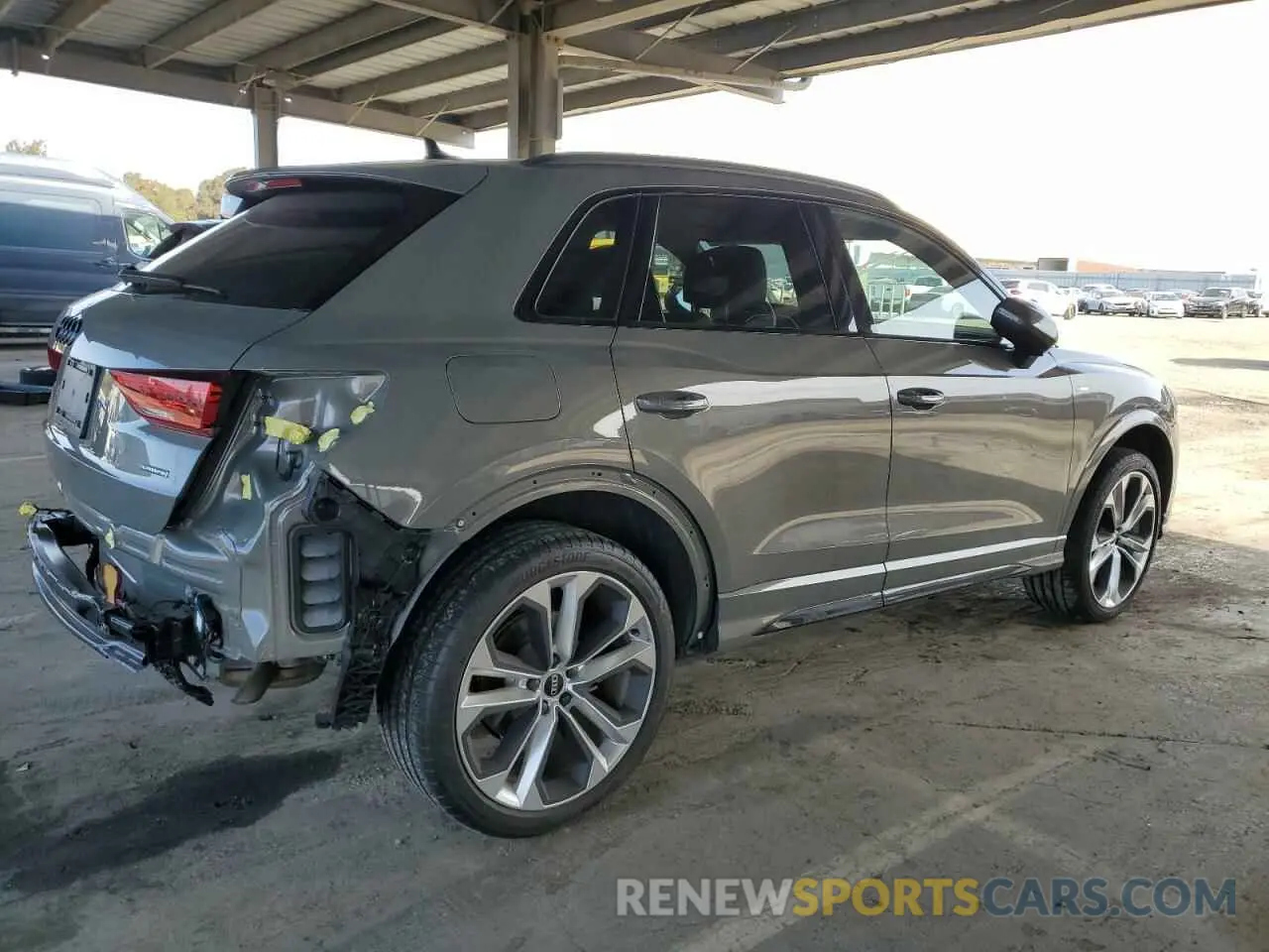 3 fotografías del automóvil dañado WA1EECF32N1007232 AUDI Q3 2022