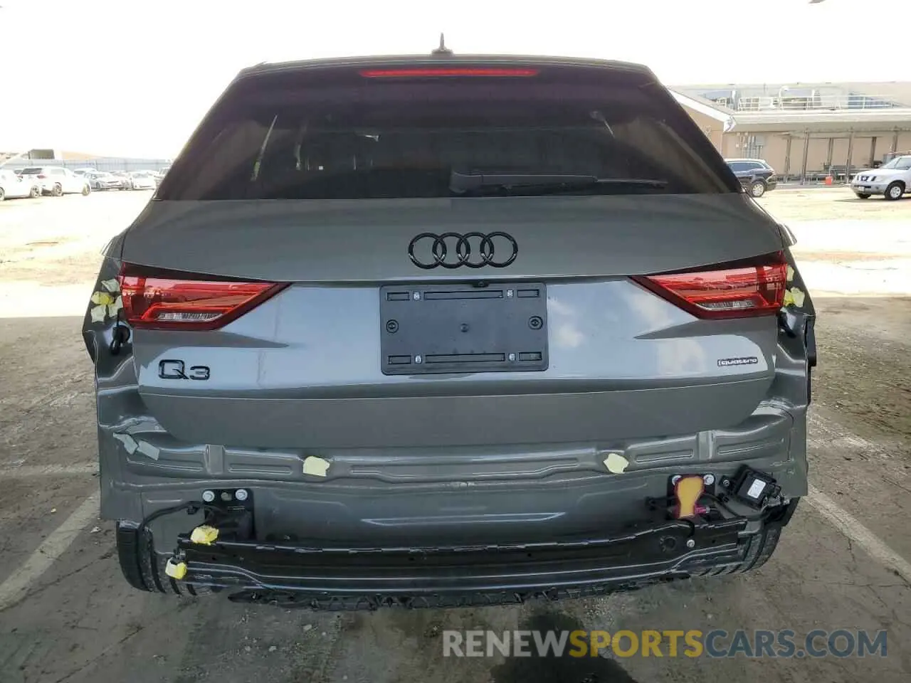 6 fotografías del automóvil dañado WA1EECF32N1007232 AUDI Q3 2022