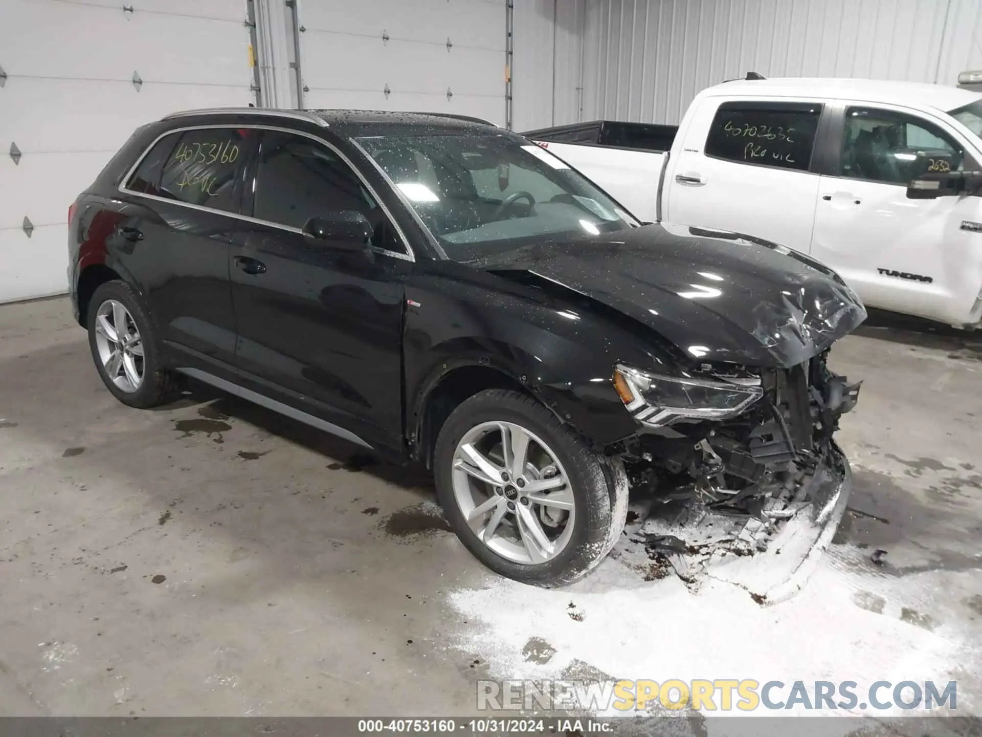 1 fotografías del automóvil dañado WA1EECF32N1148740 AUDI Q3 2022