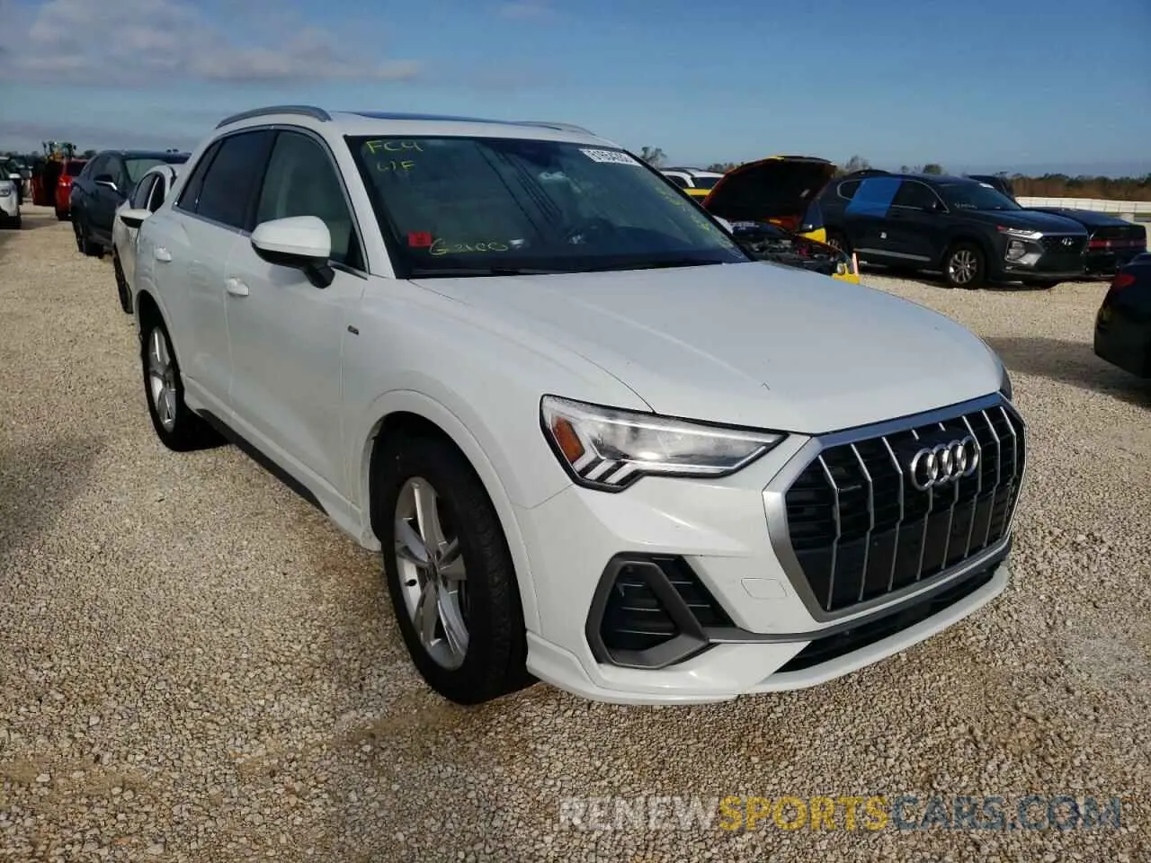 1 fotografías del automóvil dañado WA1EECF34N1081350 AUDI Q3 2022