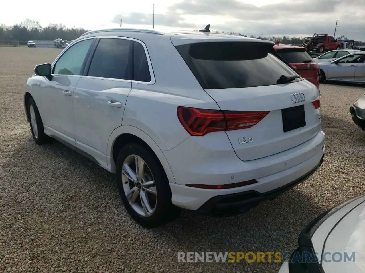 3 fotografías del automóvil dañado WA1EECF34N1081350 AUDI Q3 2022