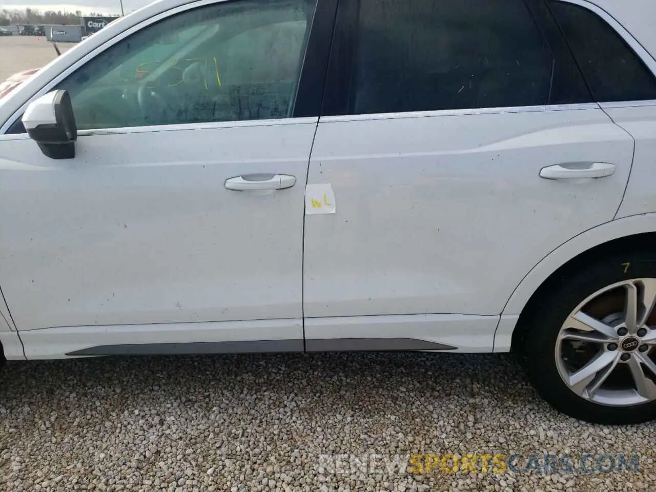 9 fotografías del automóvil dañado WA1EECF34N1081350 AUDI Q3 2022
