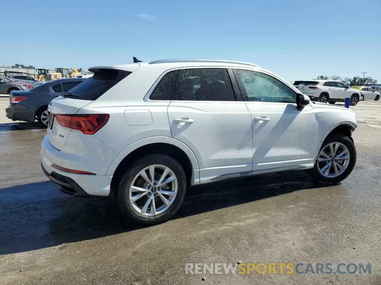 3 fotografías del automóvil dañado WA1EECF34N1124701 AUDI Q3 2022