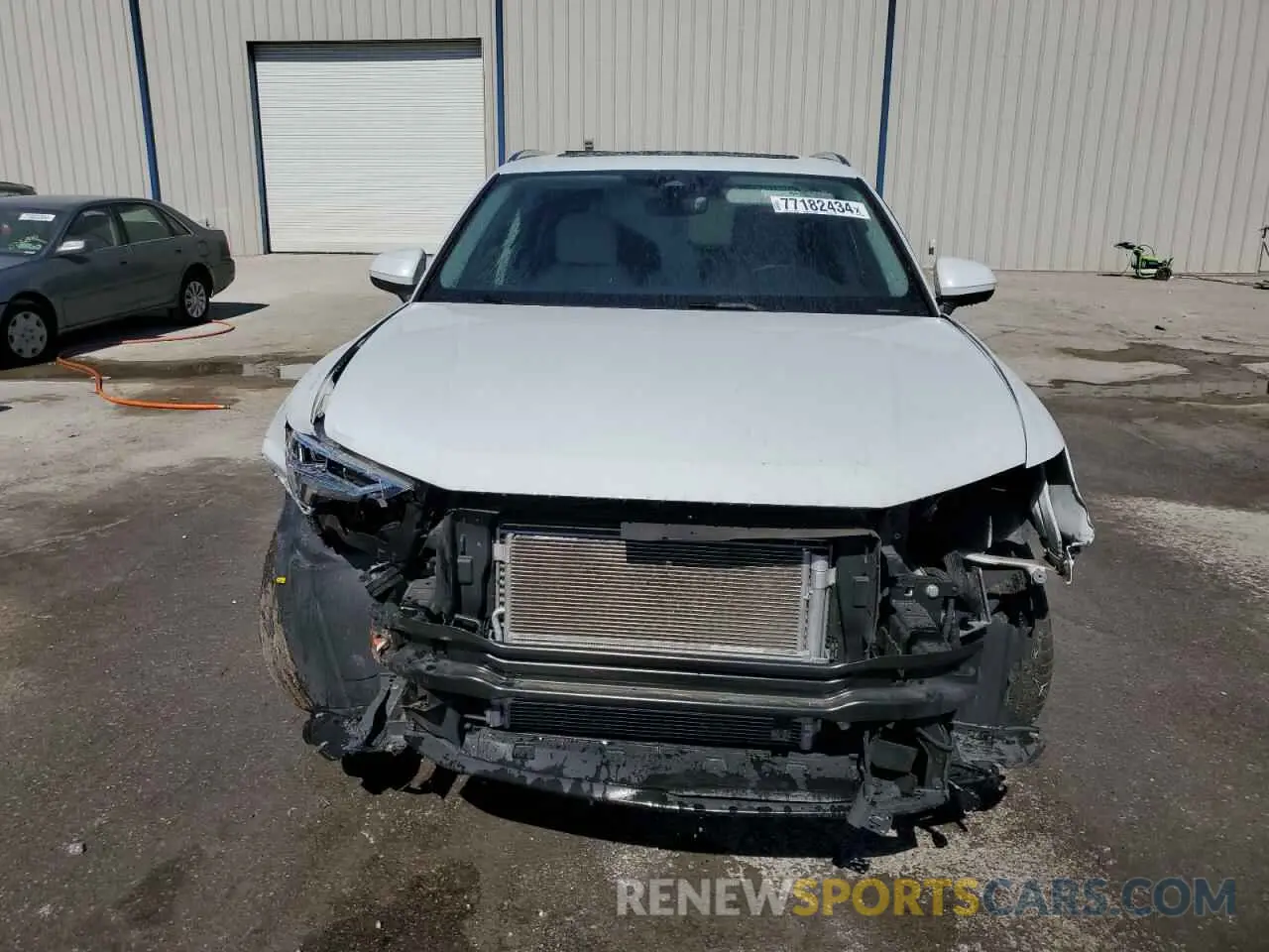 5 fotografías del automóvil dañado WA1EECF34N1124701 AUDI Q3 2022
