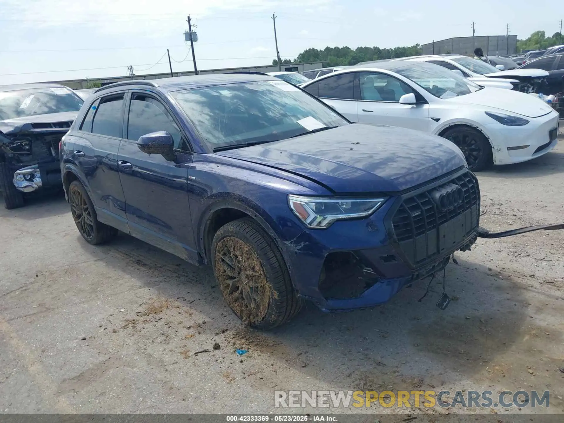 1 fotografías del automóvil dañado WA1EECF35N1057137 AUDI Q3 2022