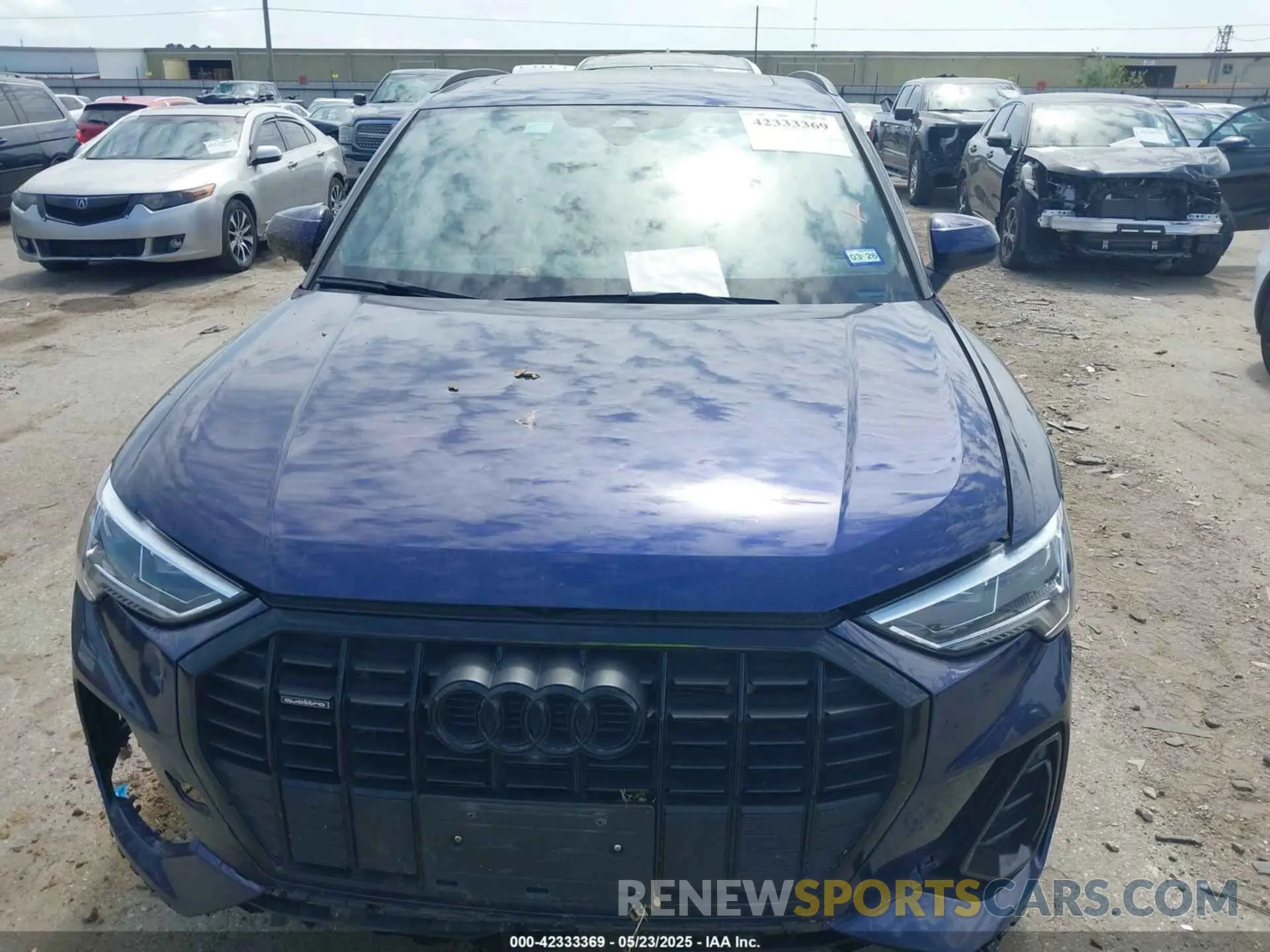 11 fotografías del automóvil dañado WA1EECF35N1057137 AUDI Q3 2022