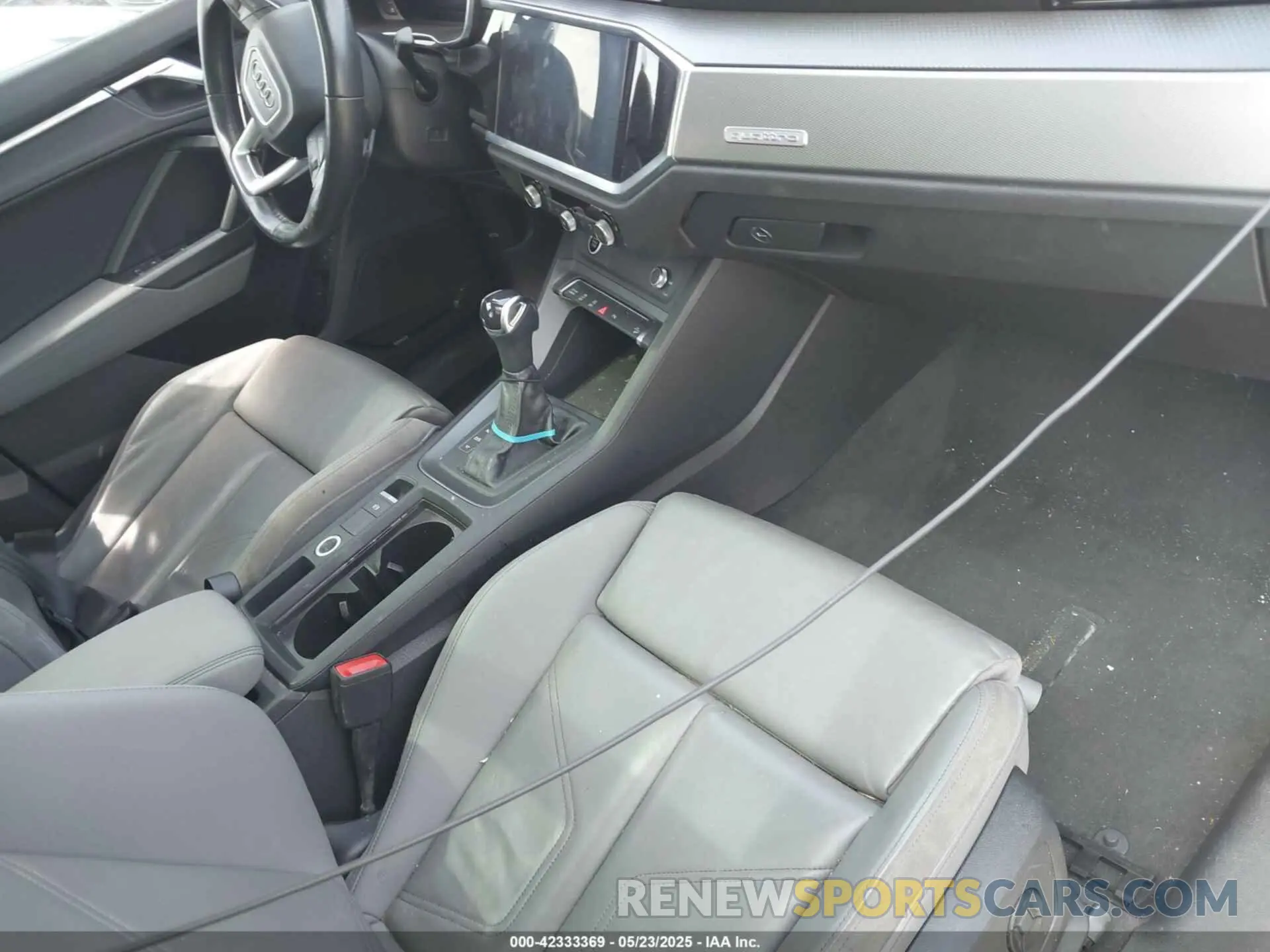 5 fotografías del automóvil dañado WA1EECF35N1057137 AUDI Q3 2022