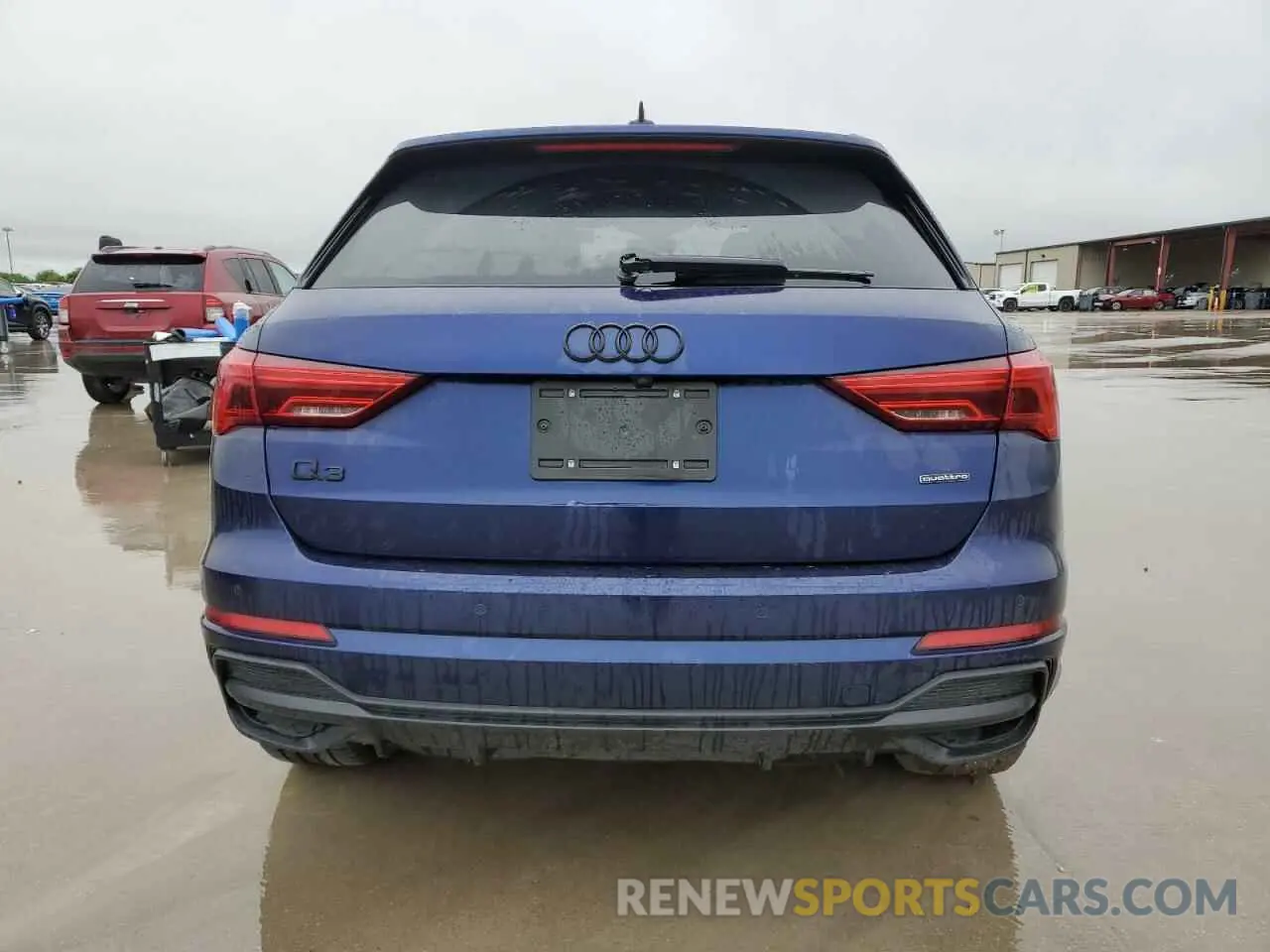 6 fotografías del automóvil dañado WA1EECF36N1062783 AUDI Q3 2022