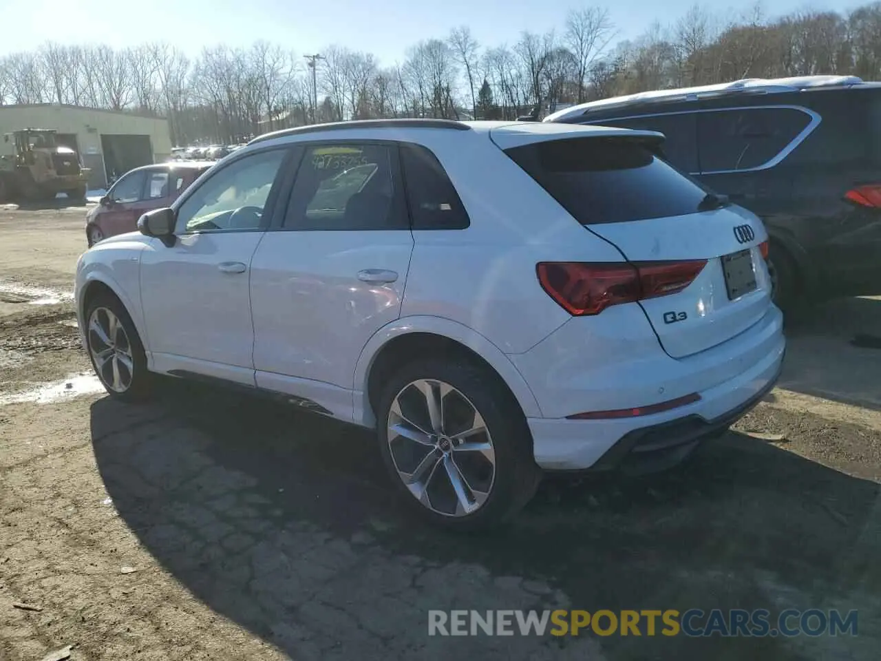 2 fotografías del automóvil dañado WA1EECF38N1075972 AUDI Q3 2022