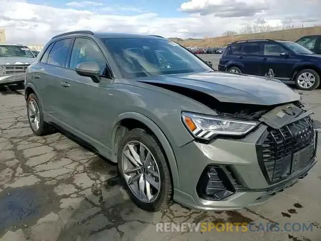 14 fotografías del automóvil dañado WA1EECF3XN1045971 AUDI Q3 2022