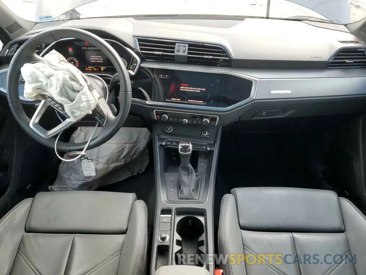 8 fotografías del automóvil dañado WA1EECF3XN1045971 AUDI Q3 2022