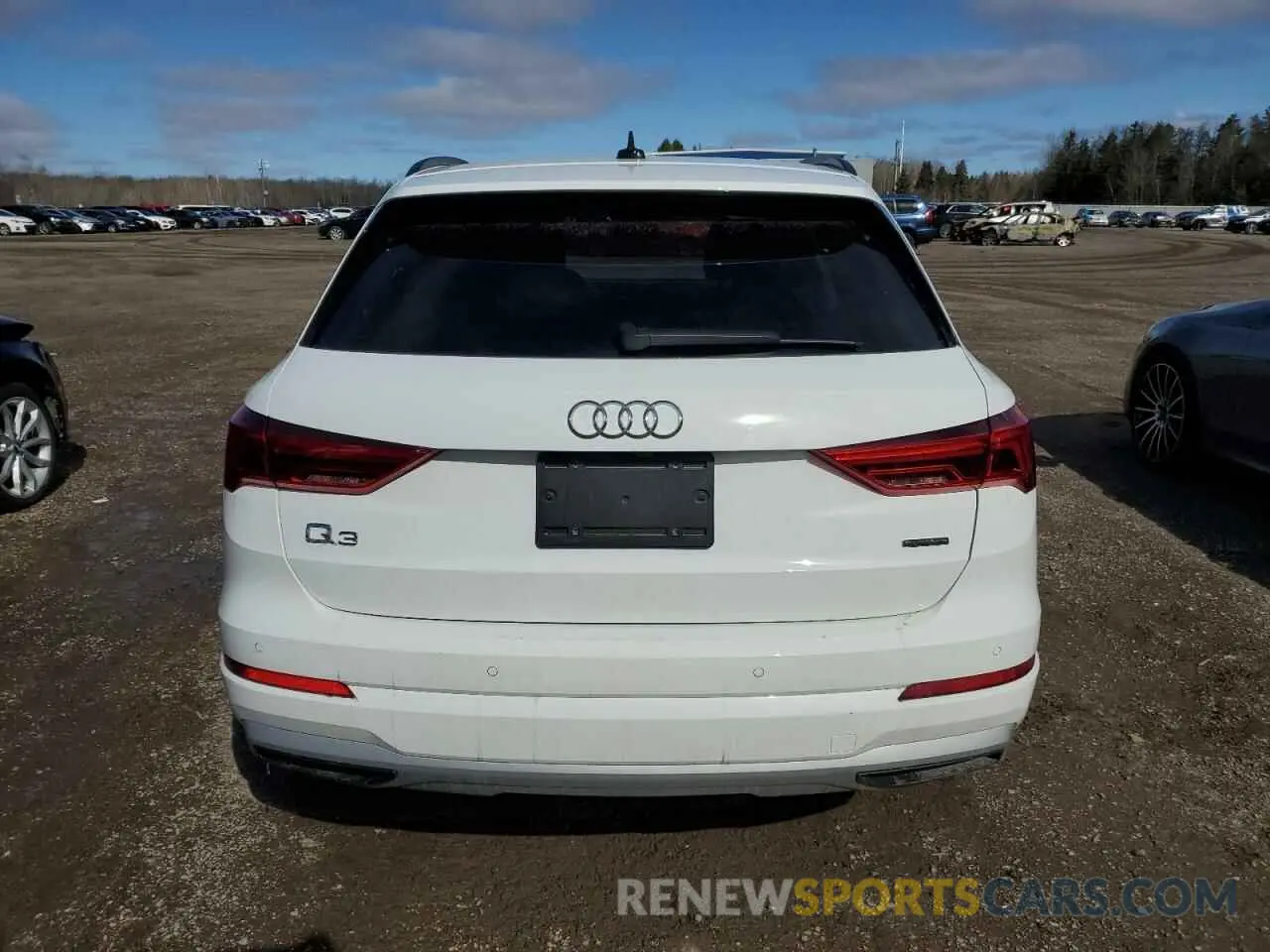 6 fotografías del automóvil dañado WA1AECF31P1116654 AUDI Q3 2023
