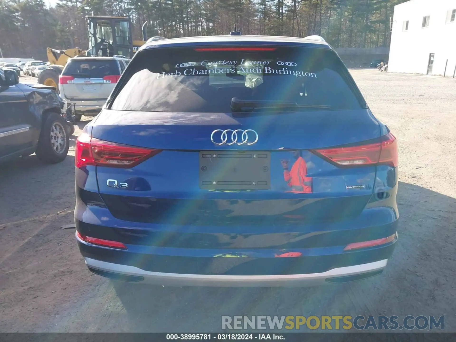 17 fotografías del automóvil dañado WA1BUCF39P1128543 AUDI Q3 2023