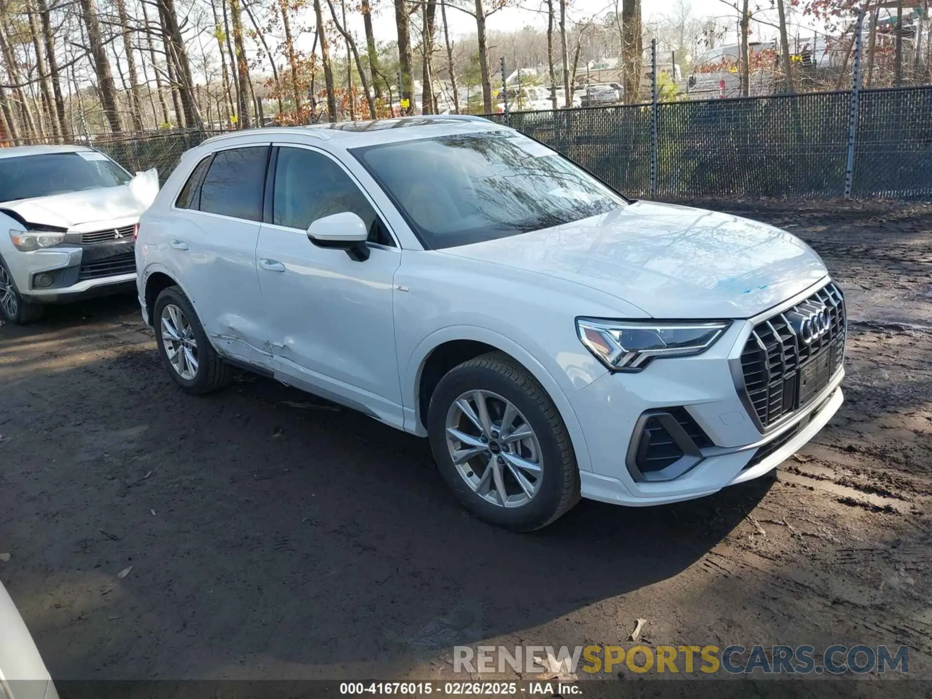 1 fotografías del automóvil dañado WA1DECF30P1111460 AUDI Q3 2023