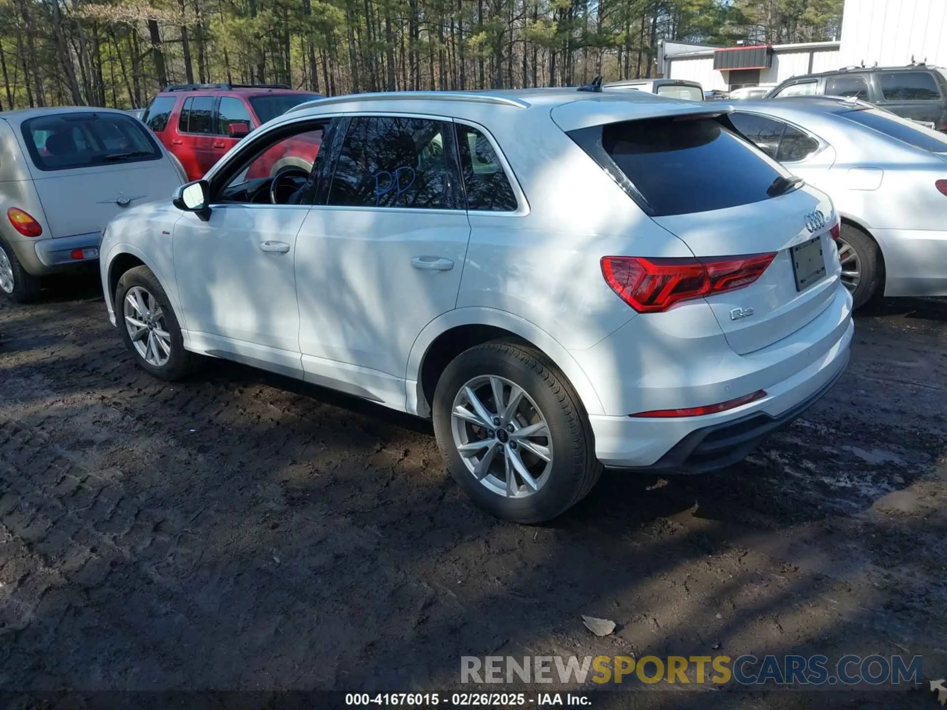 3 fotografías del automóvil dañado WA1DECF30P1111460 AUDI Q3 2023