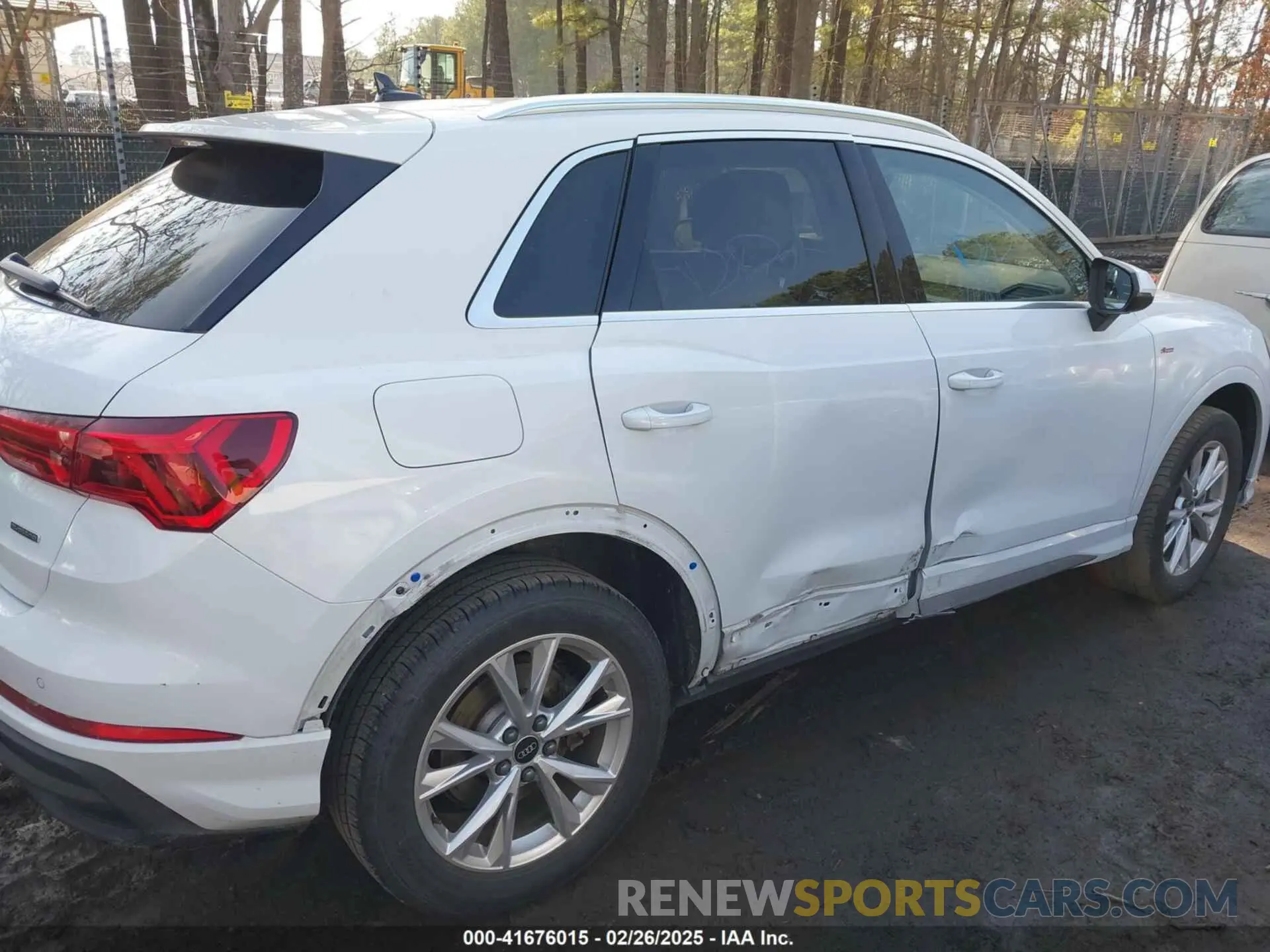 6 fotografías del automóvil dañado WA1DECF30P1111460 AUDI Q3 2023