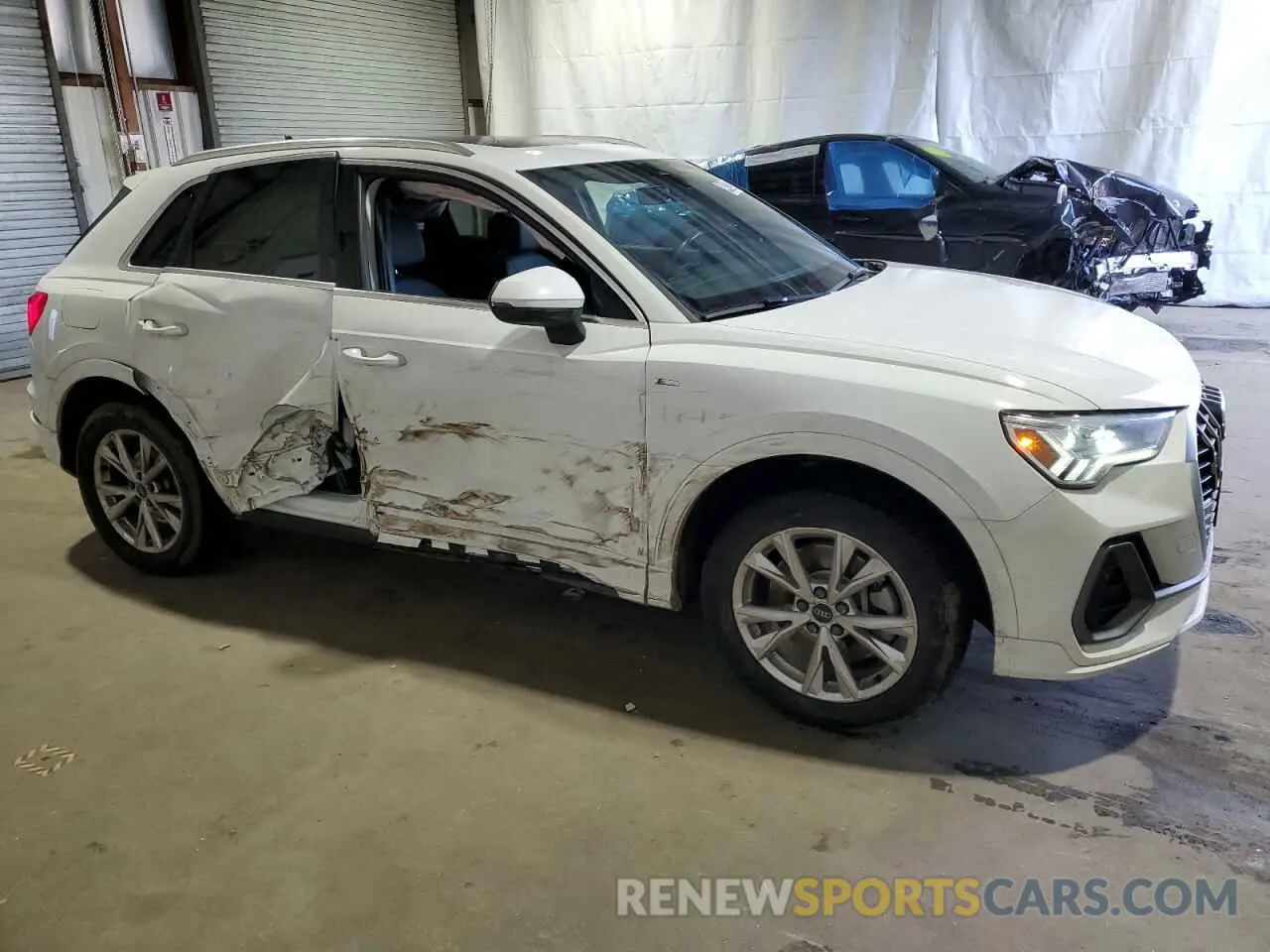4 fotografías del automóvil dañado WA1DECF32P1111976 AUDI Q3 2023