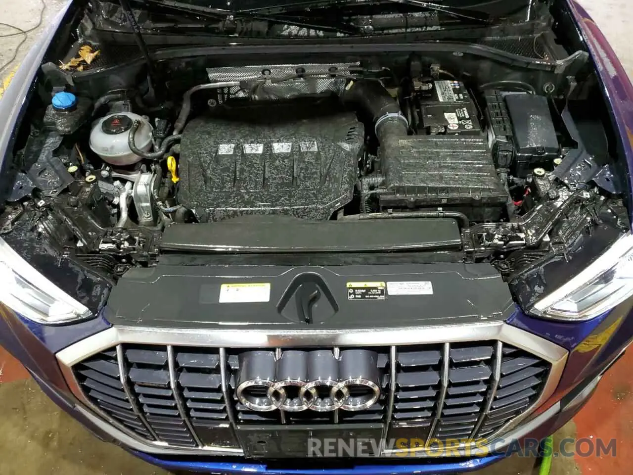12 fotografías del automóvil dañado WA1DECF33P1129046 AUDI Q3 2023