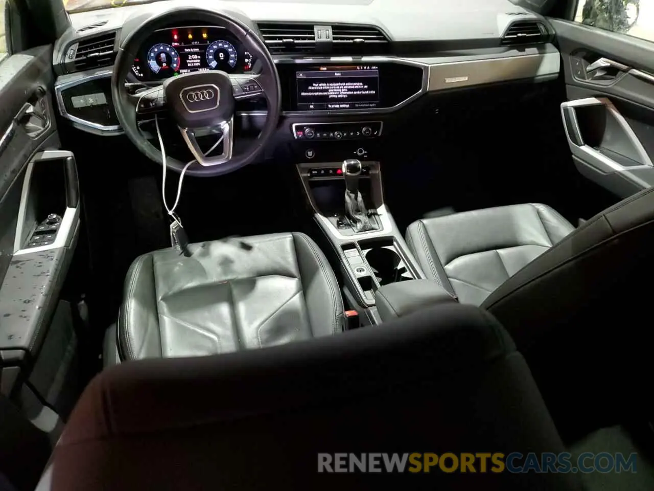 8 fotografías del automóvil dañado WA1DECF33P1129046 AUDI Q3 2023