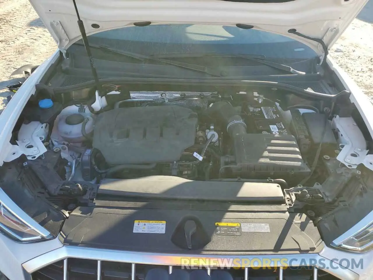 11 fotografías del automóvil dañado WA1DECF34P1048198 AUDI Q3 2023