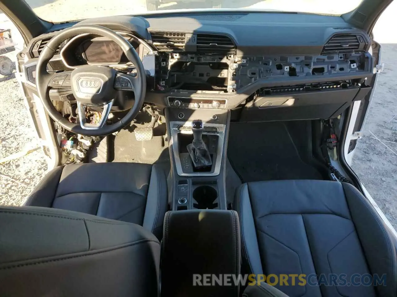 8 fotografías del automóvil dañado WA1DECF34P1048198 AUDI Q3 2023