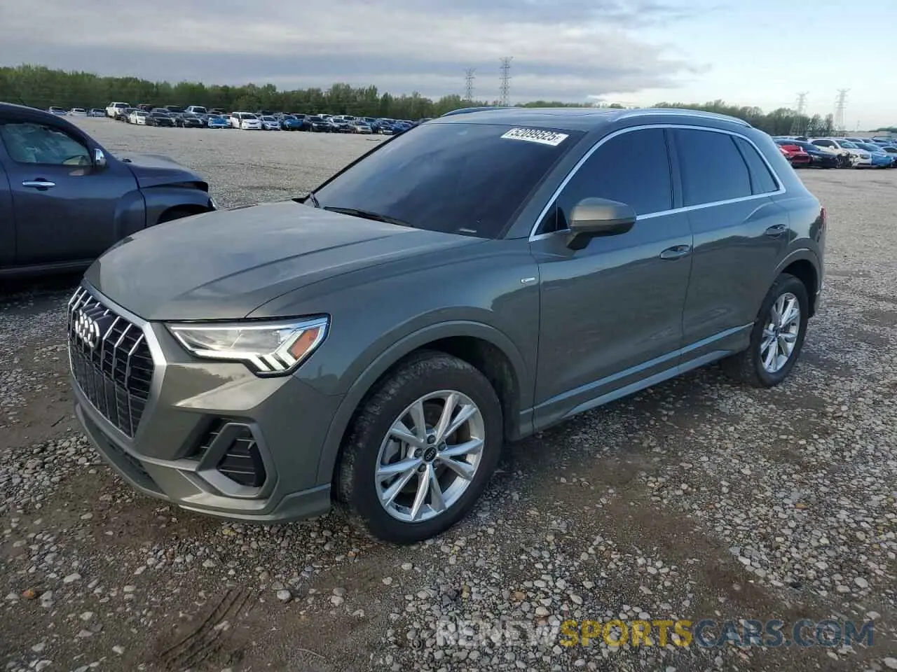1 fotografías del automóvil dañado WA1DECF35P1094199 AUDI Q3 2023