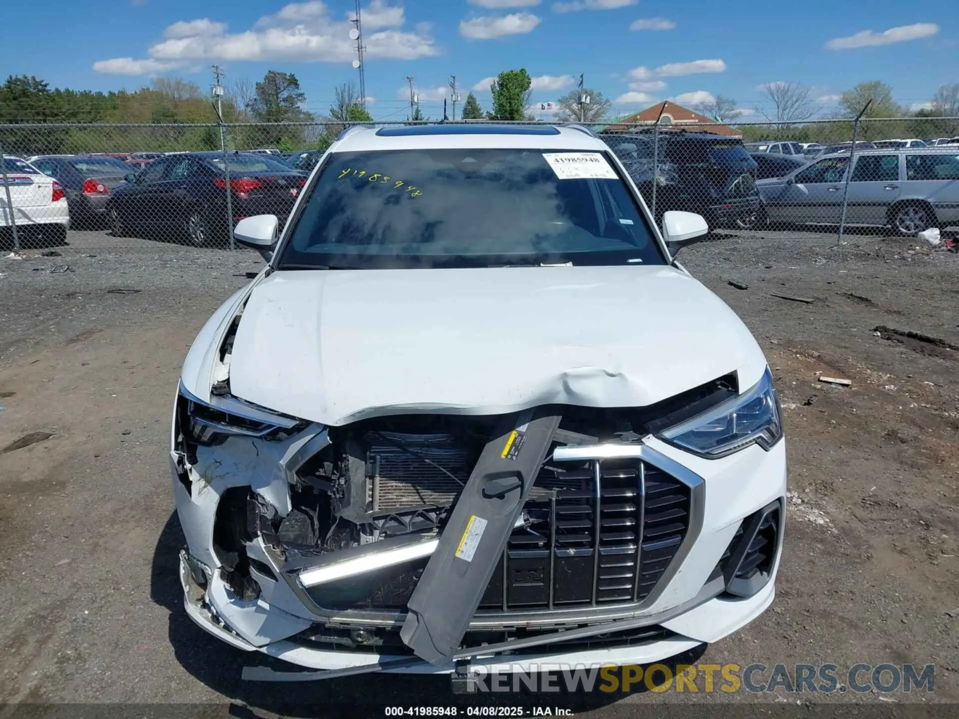 12 fotografías del automóvil dañado WA1DECF35P1132966 AUDI Q3 2023