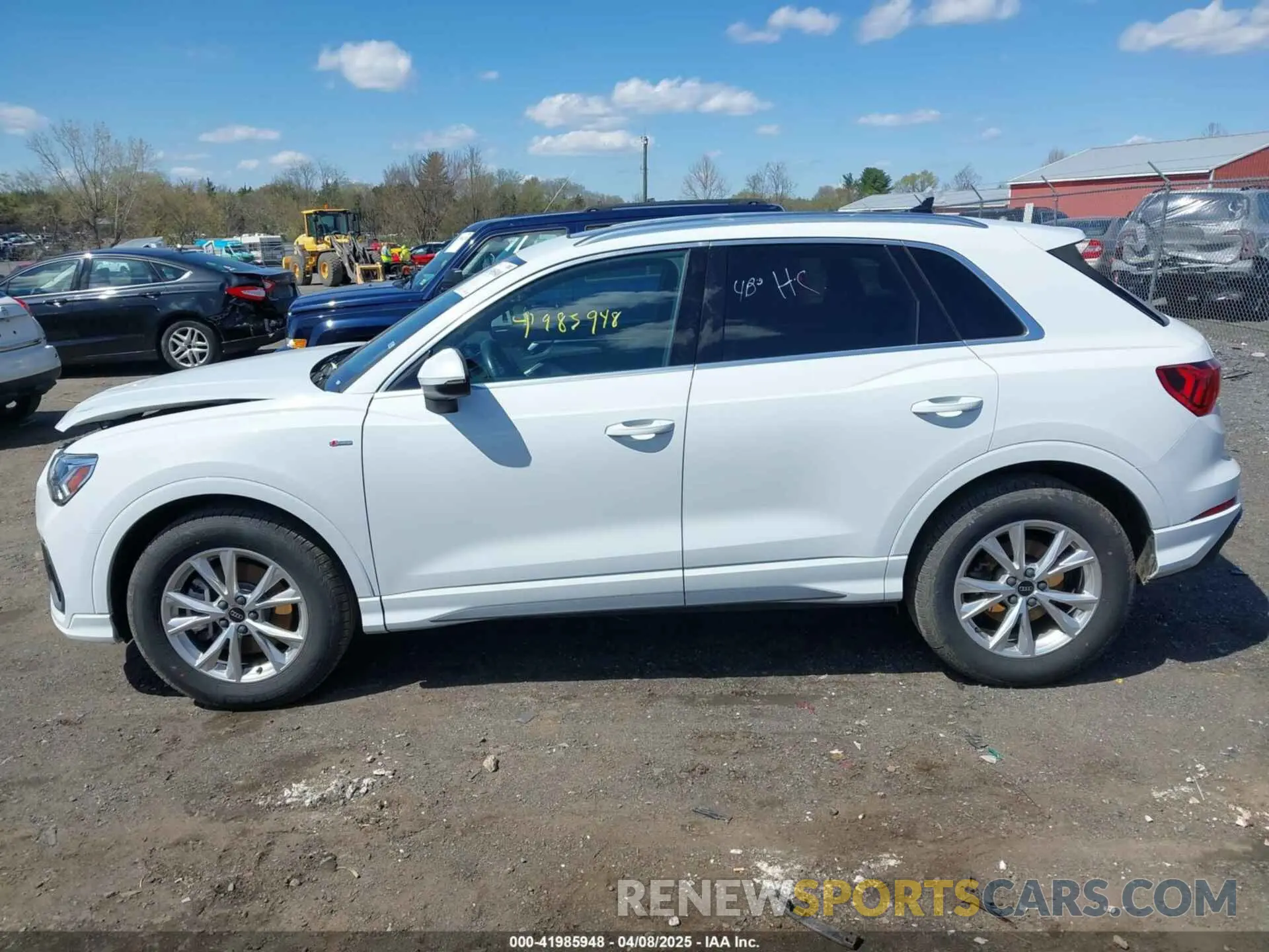 14 fotografías del automóvil dañado WA1DECF35P1132966 AUDI Q3 2023