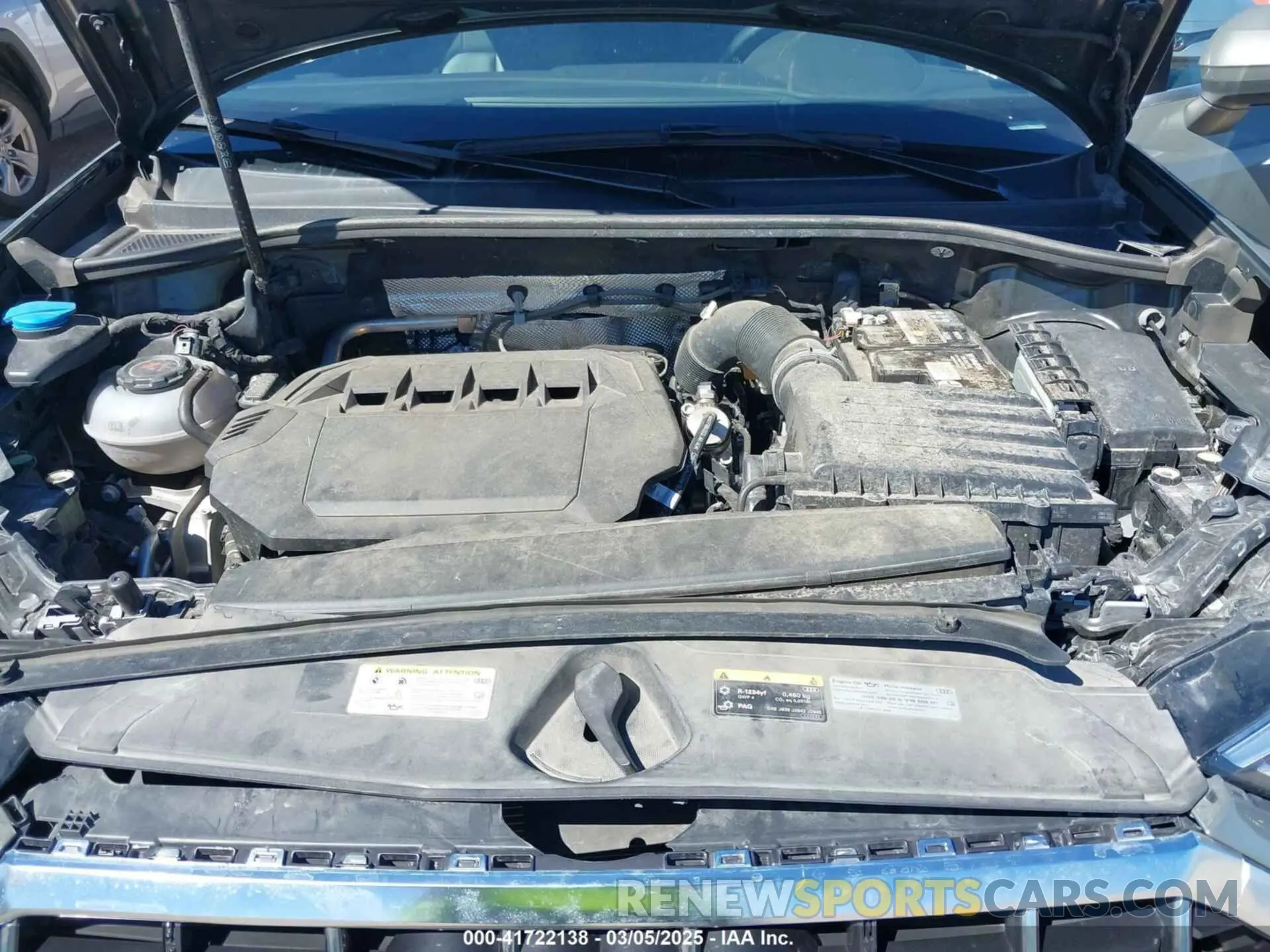 10 fotografías del automóvil dañado WA1DECF36P1129512 AUDI Q3 2023