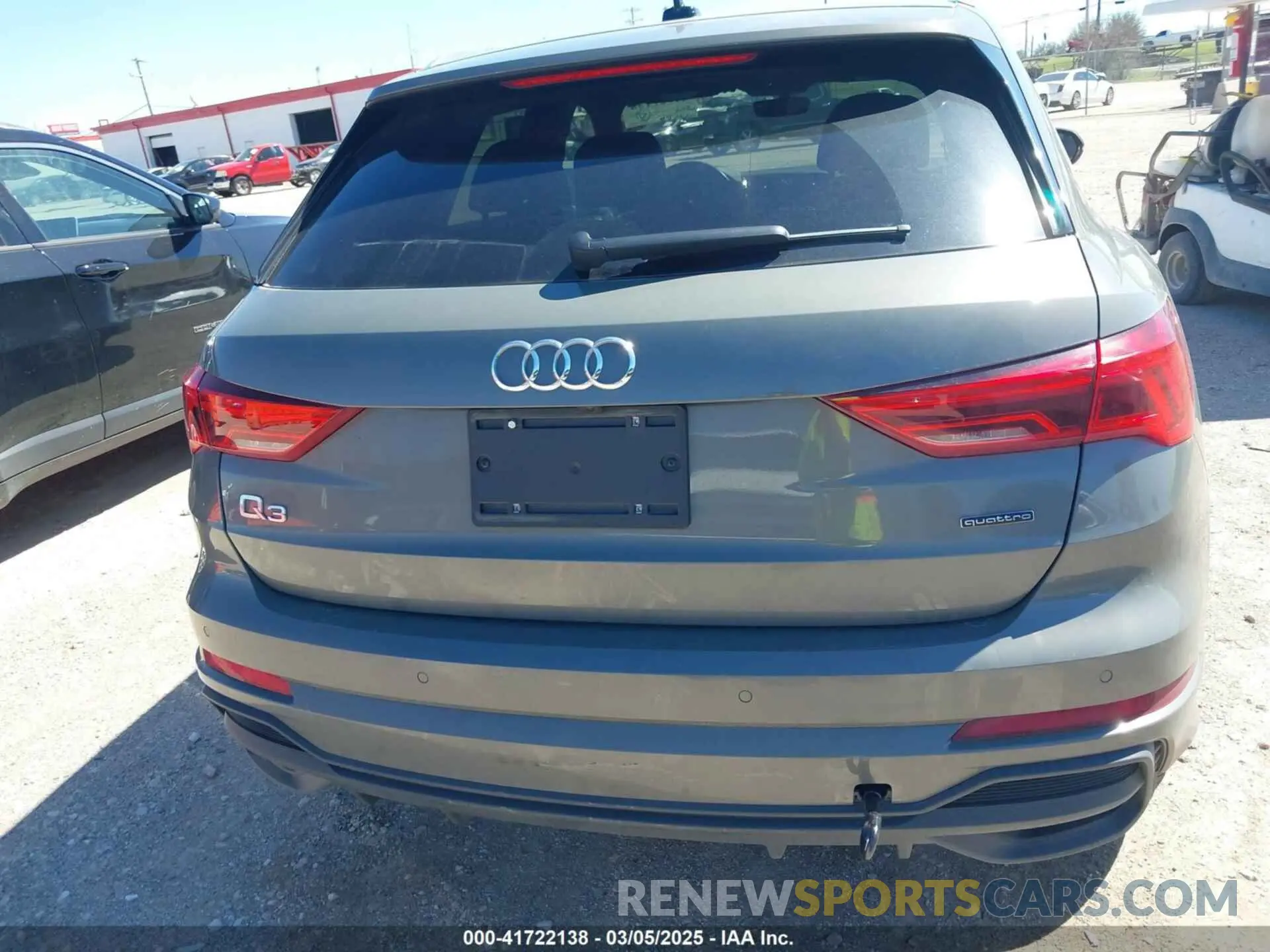 16 fotografías del automóvil dañado WA1DECF36P1129512 AUDI Q3 2023