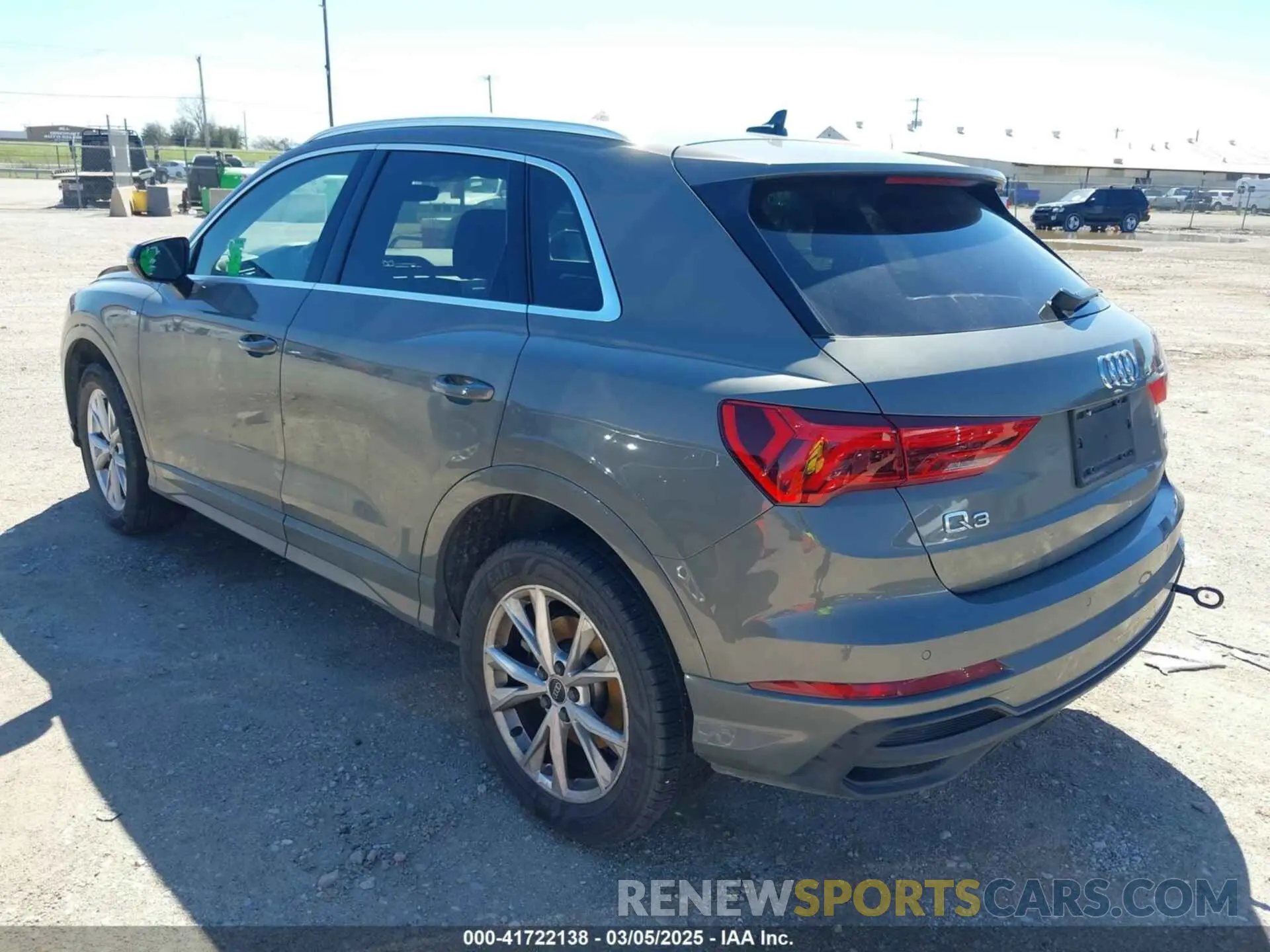 3 fotografías del automóvil dañado WA1DECF36P1129512 AUDI Q3 2023