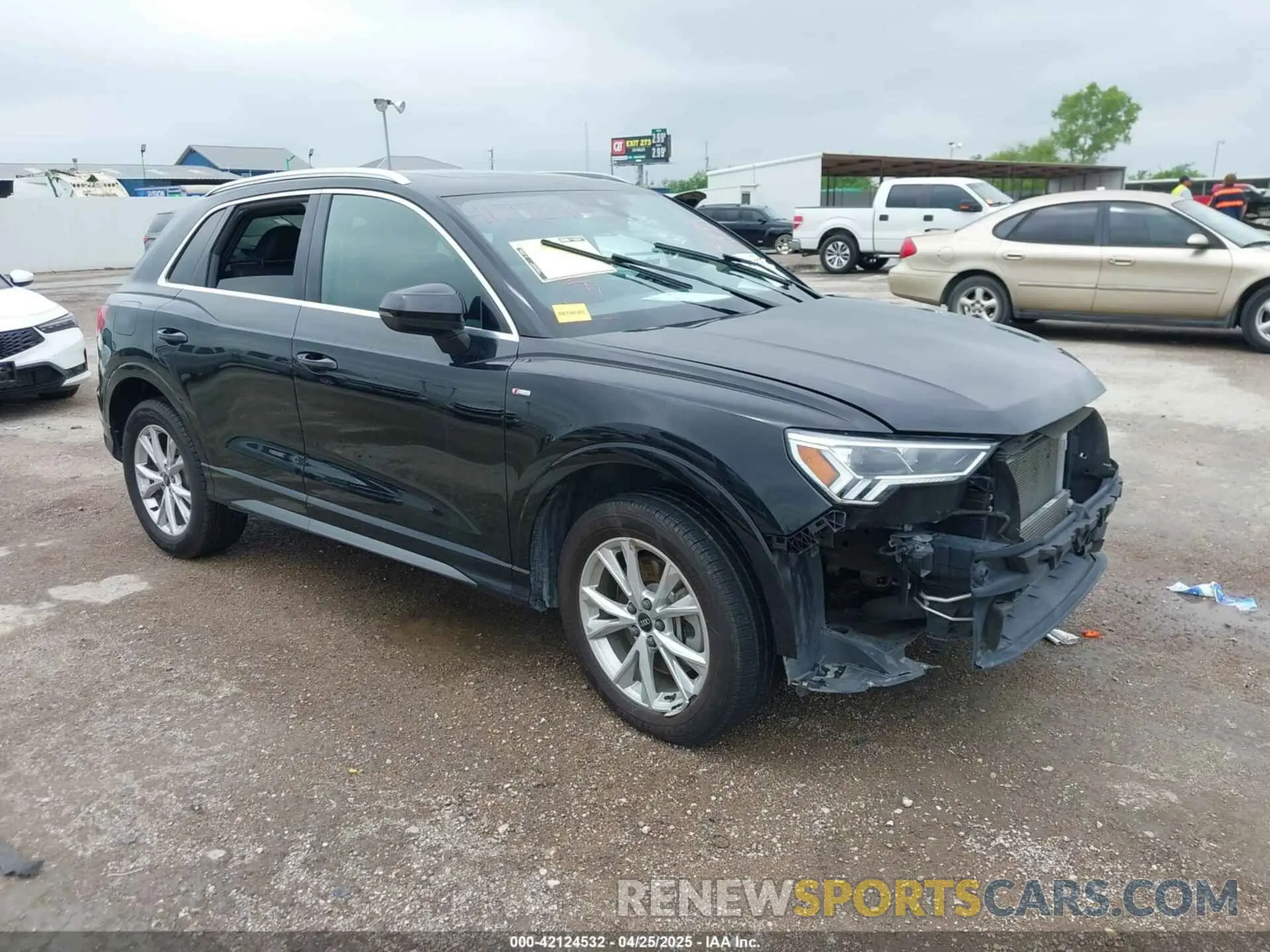 1 fotografías del automóvil dañado WA1DECF37P1037177 AUDI Q3 2023