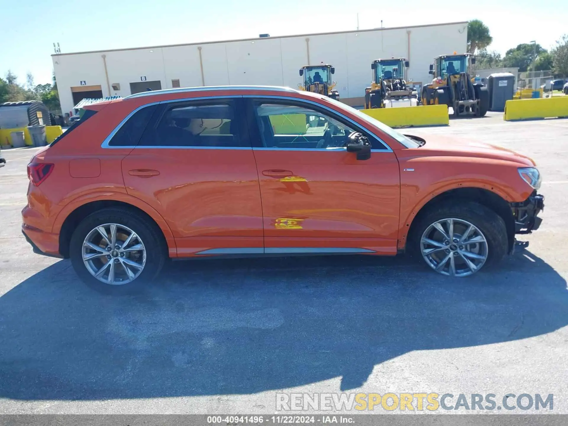12 fotografías del automóvil dañado WA1DECF39P1071329 AUDI Q3 2023