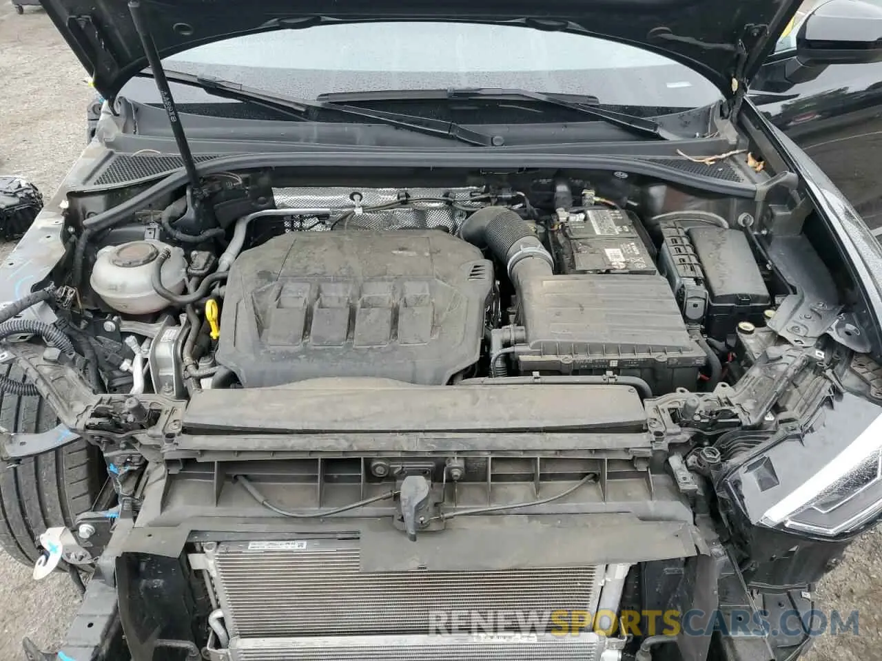 12 fotografías del automóvil dañado WA1EECF32P1022641 AUDI Q3 2023