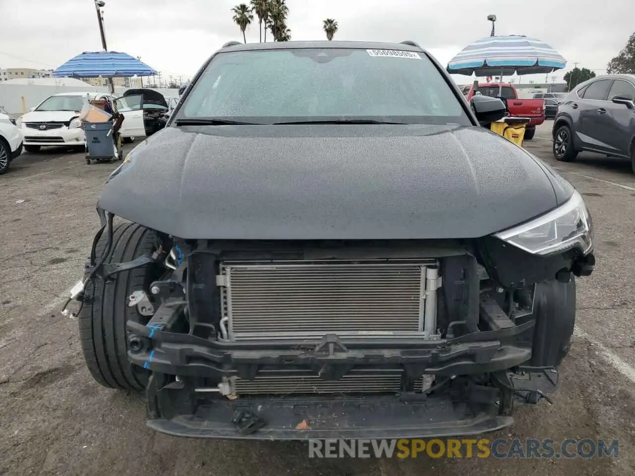 5 fotografías del automóvil dañado WA1EECF32P1022641 AUDI Q3 2023