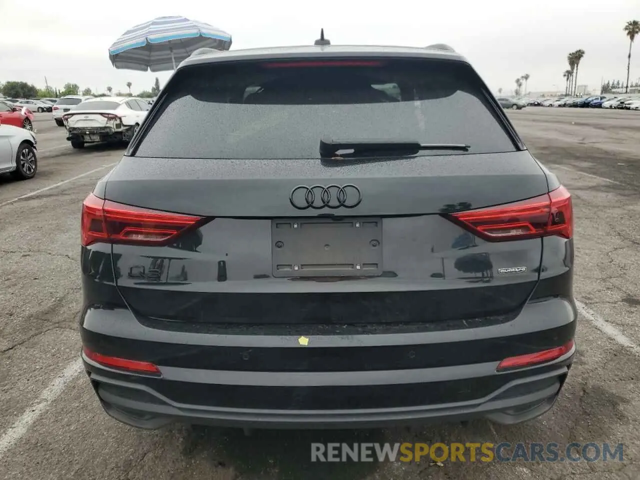 6 fotografías del automóvil dañado WA1EECF32P1022641 AUDI Q3 2023