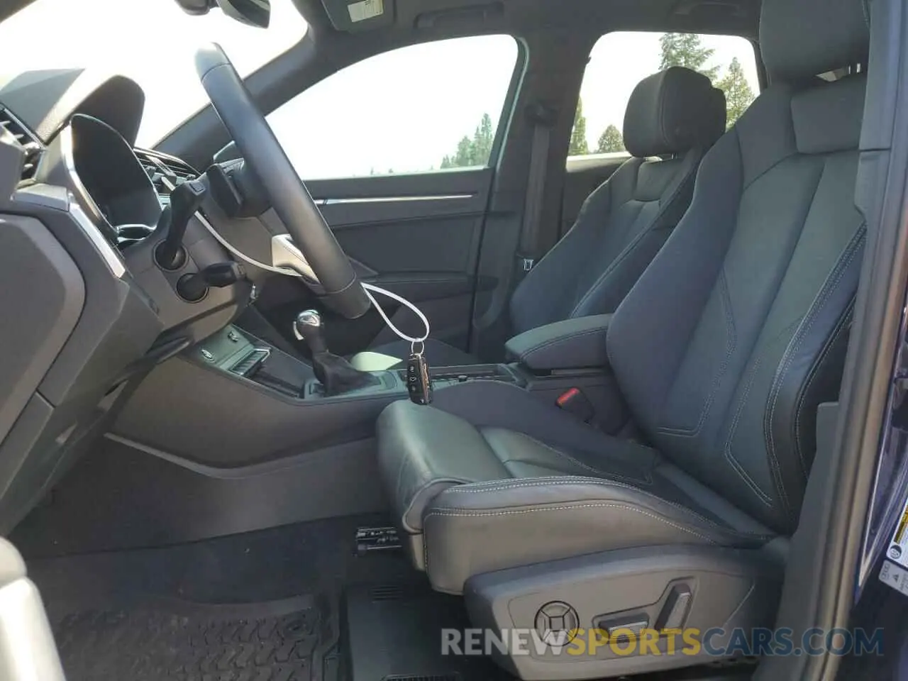 7 fotografías del automóvil dañado WA1EECF34P1117590 AUDI Q3 2023