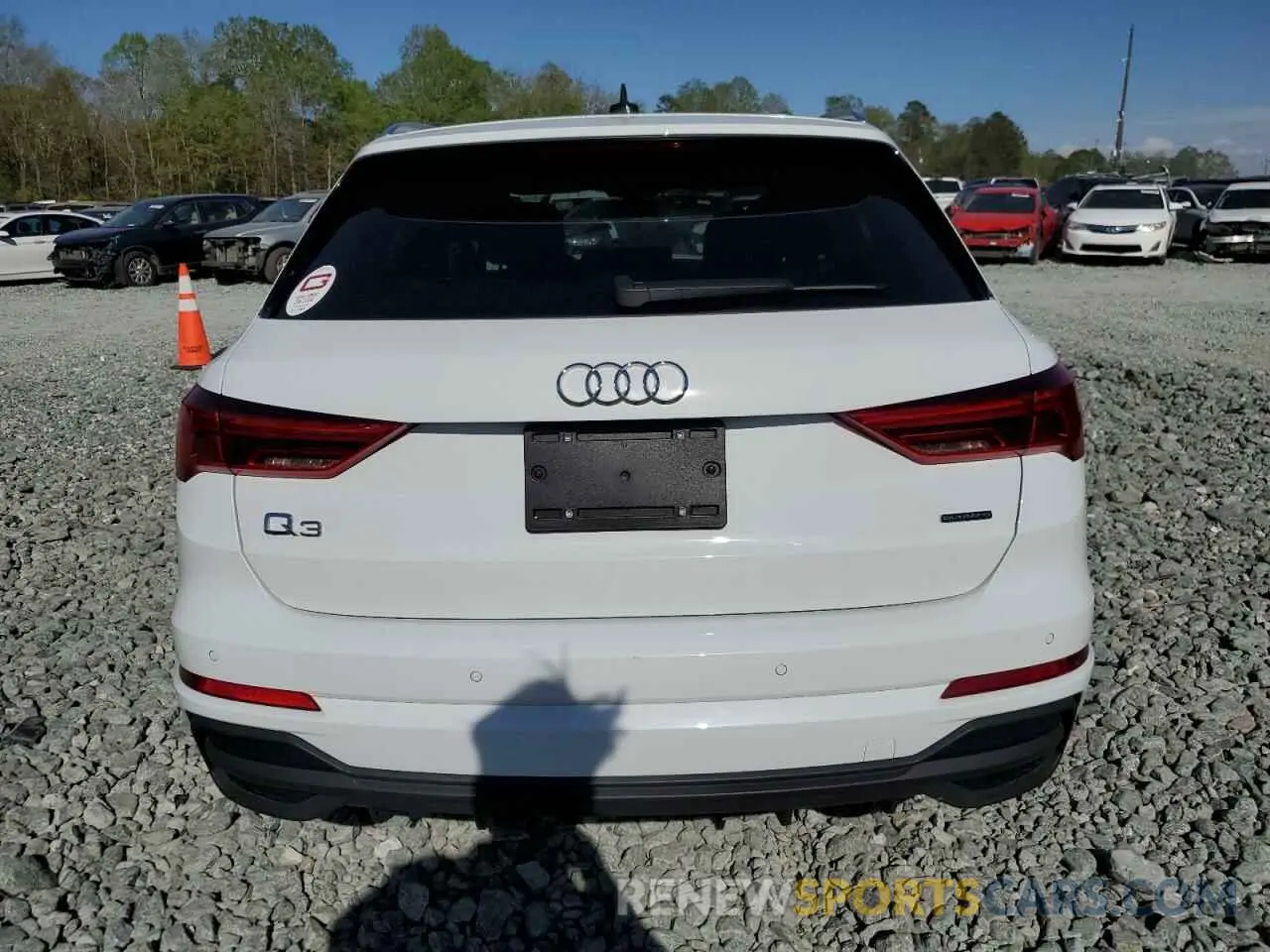 6 fotografías del automóvil dañado WA1EECF36P1089887 AUDI Q3 2023