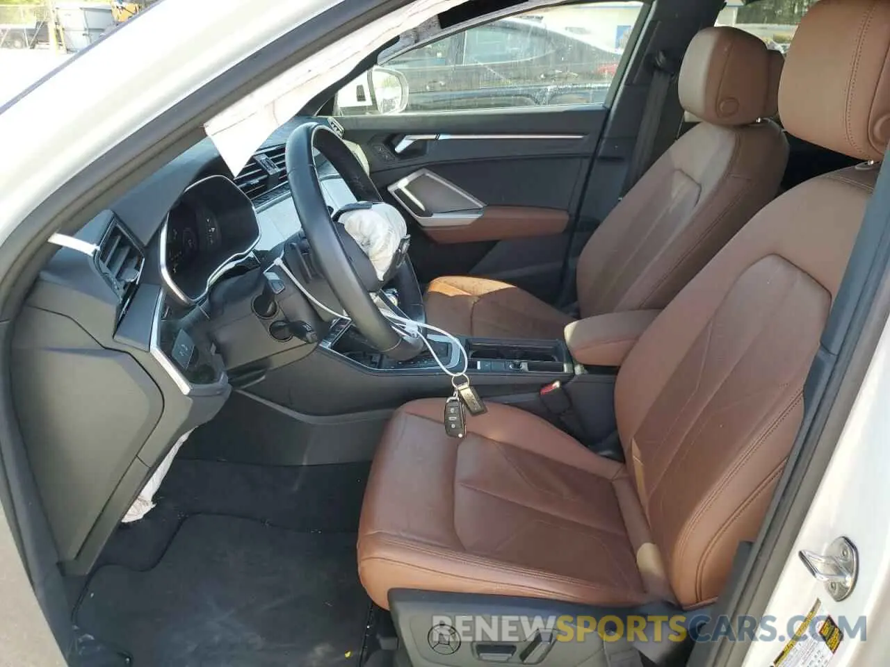7 fotografías del automóvil dañado WA1EECF36P1089887 AUDI Q3 2023