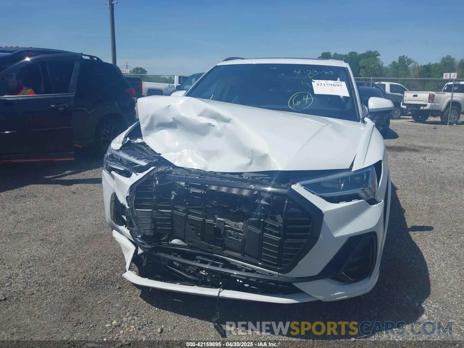 12 fotografías del automóvil dañado WA1EECF36P1151143 AUDI Q3 2023