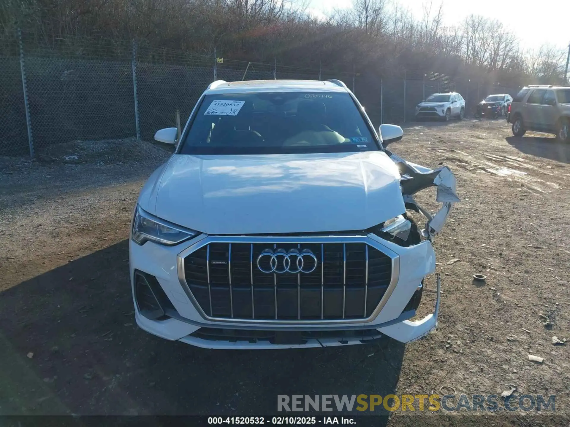 12 fotografías del automóvil dañado WA1EECF37P1025146 AUDI Q3 2023